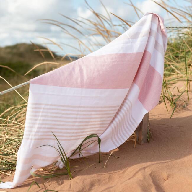 Turkish Towel, Tanned Pink - Towels - 2