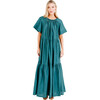 Women's Vienna Maxi, Spruce - Dresses - 1 - thumbnail