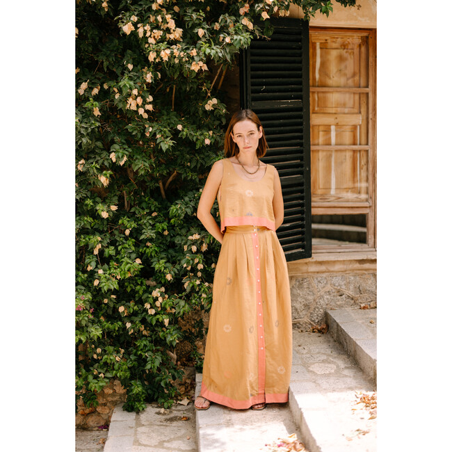 Women's Lucerne Skirt, Sedona Jamdani