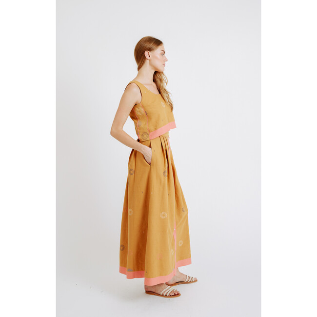 Women's Lucerne Skirt, Sedona Jamdani - Skirts - 3
