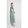 Women's Vienna Pintucked Dress, Seaglass - Dresses - 5 - thumbnail