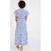 Women's Oaxaca, Azure Ikat - Dresses - 3