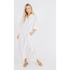 Women's Faro Caftan, White - Dresses - 2