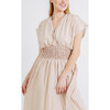 Women's Granada Dress, Bronze Stripe - Dresses - 4