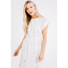 Women's Vienna Maxi, White Carnival Jamdani - Dresses - 8