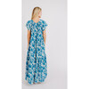 Women's Vienna Maxi, Indigo Bloom - Dresses - 5