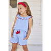 Richmond Romper, Blue Chambray - Rompers - 2