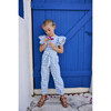 Sadie Jumpsuit, Azur Scallop - Rompers - 2