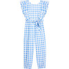 Sadie Jumpsuit, Azur Scallop - Rompers - 3