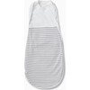 Zip-Up Swaddle Bag, Grey Stripe - Swaddles - 1 - thumbnail