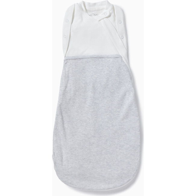 Zip-Up Swaddle Bag, Grey - Swaddles - 1