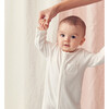 Clever Zip-Up Sleepsuit, White - Rompers - 3