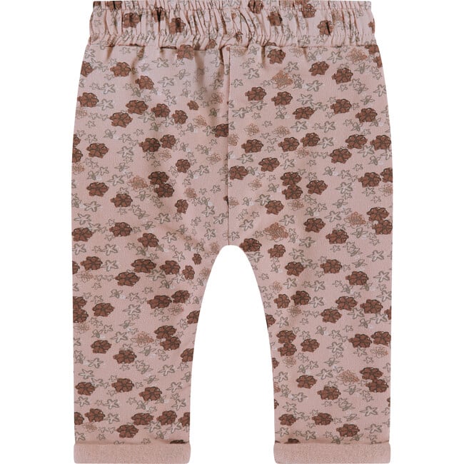 All-Over Floral Graphic Sweatpants, Faded Pink - Sweatpants - 2