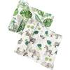 Premium Cotton Muslin Swaddle Blanket Set, Jungle And Rainforest (Pack of 2) - Swaddles - 1 - thumbnail