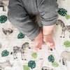 Premium Cotton Muslin Crib Sheet, Jungle - Crib Sheets - 2