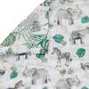 Premium Cotton Muslin Super Snuggle Blanket, Jungle And Rainforest - Blankets - 3