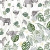 Premium Cotton Muslin Swaddle Blanket Set, Jungle And Rainforest (Pack of 2) - Swaddles - 4