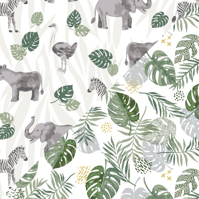 Premium Cotton Muslin Super Snuggle Blanket, Jungle And Rainforest - Blankets - 5