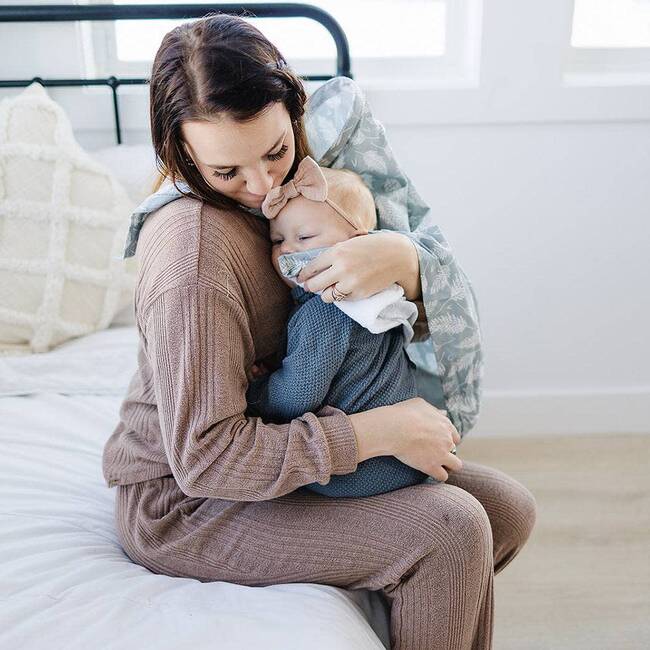 Women's Premium Cotton Nursing Cover, Fern - Nursing Covers - 4