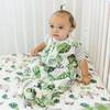 Premium Cotton Muslin 6-12m Bedtime Sleeper, Rainforest - Sleepbags - 2