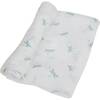 Oh-So-Soft Bamboo Blend Muslin Swaddle Blanket, Dragonfly - Swaddles - 1 - thumbnail