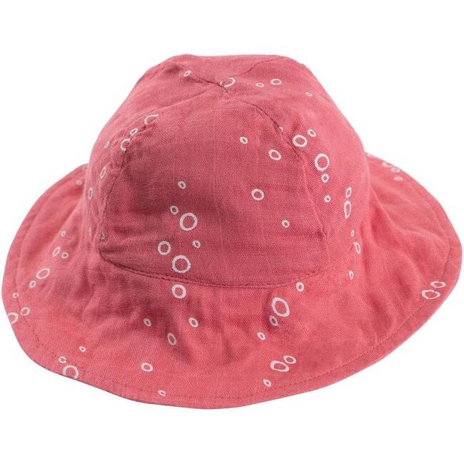 Oh-So-Soft Bamboo Blend Muslin Sun Hat, Bubbles