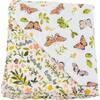 Oh-So-Soft Bamboo Blend Muslin Snuggle Blanket, Butterfly And Fluterby - Blankets - 1 - thumbnail