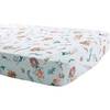 Oh-So-Soft Bamboo Blend Muslin Crib Sheet, Mermaid - Crib Sheets - 1 - thumbnail