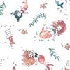 Oh-So-Soft Bamboo Blend Muslin Crib Sheet, Mermaid - Crib Sheets - 3