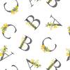 Oh-So-Soft Bamboo Blend Muslin Crib Sheet, Floral Alphabet - Crib Sheets - 4