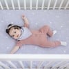 Oh-So-Soft Bamboo Blend Muslin Crib Sheet, Fairy Dust - Crib Sheets - 2