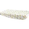 Oh-So-Soft Bamboo Blend Muslin Changing Pad Cover, Floral Alphabet - Changing Pads - 1 - thumbnail