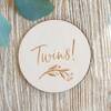Milestone Photo Disc, Twins! - Tableware - 2