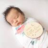 Milestone Photo Disc, Shhh Little One Sleeping - Tableware - 2