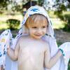 Hooded Toddler Towel, Surf - Towels - 2