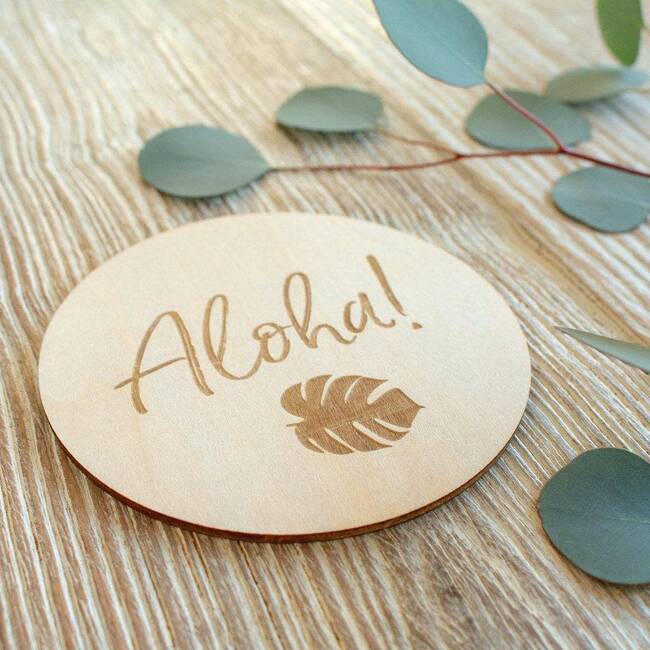Milestone Photo Disc, Aloha! - Tableware - 3