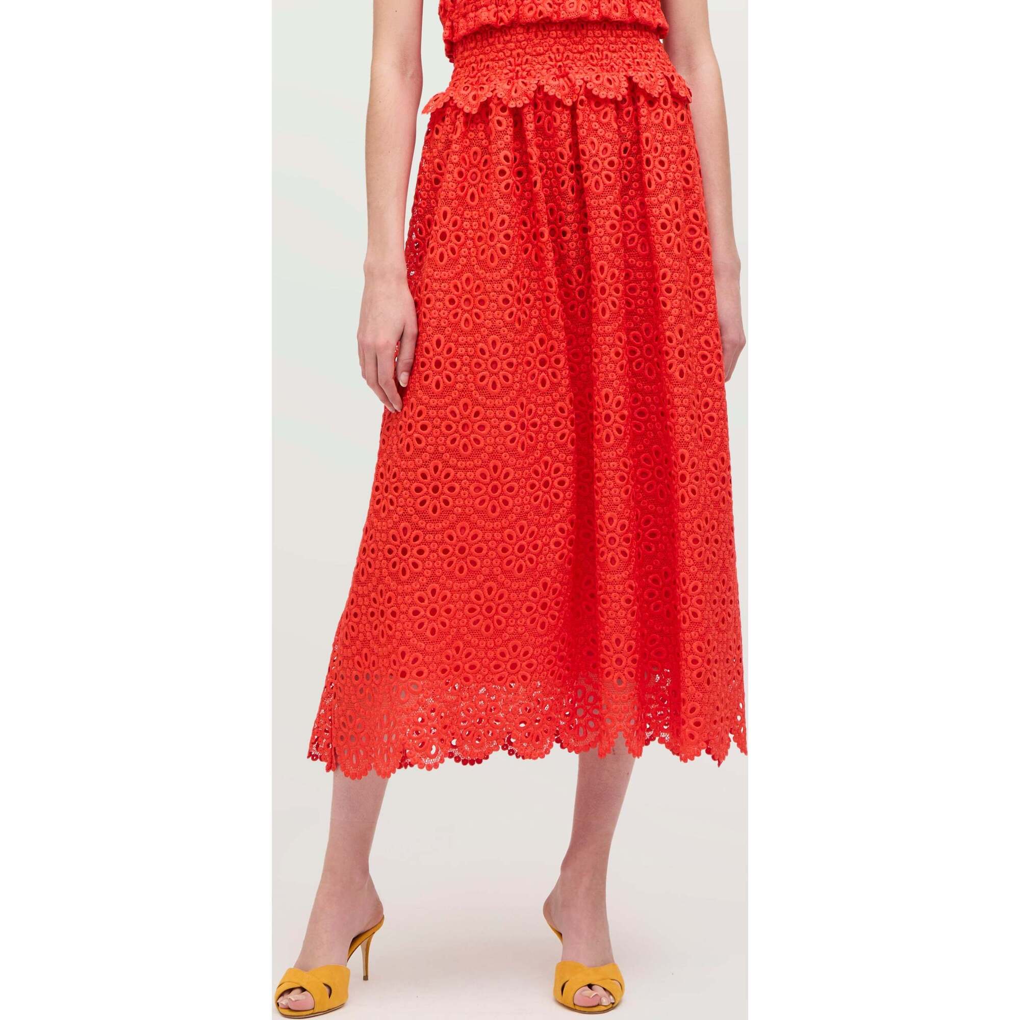 POPPY LACE DRAPED WRAP SKIRT 土日限定 POPPY あさぎーにょ