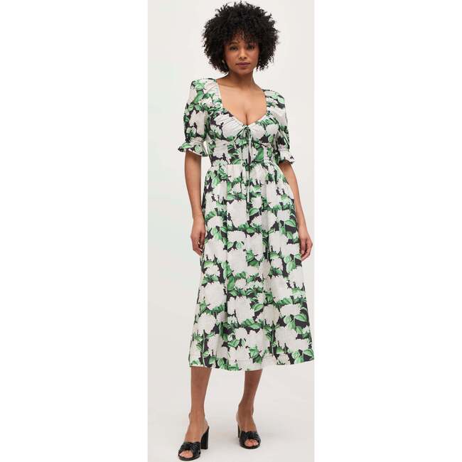 The Women's Ophelia Dress, Night Bloom Cotton - Dresses - 2