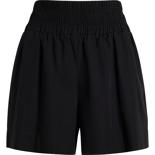 The Women's Livie Nap Shorts, Black Cotton