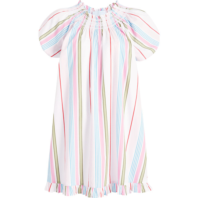 The Women's Genevieve Nap Dress, Rainbow Stripe