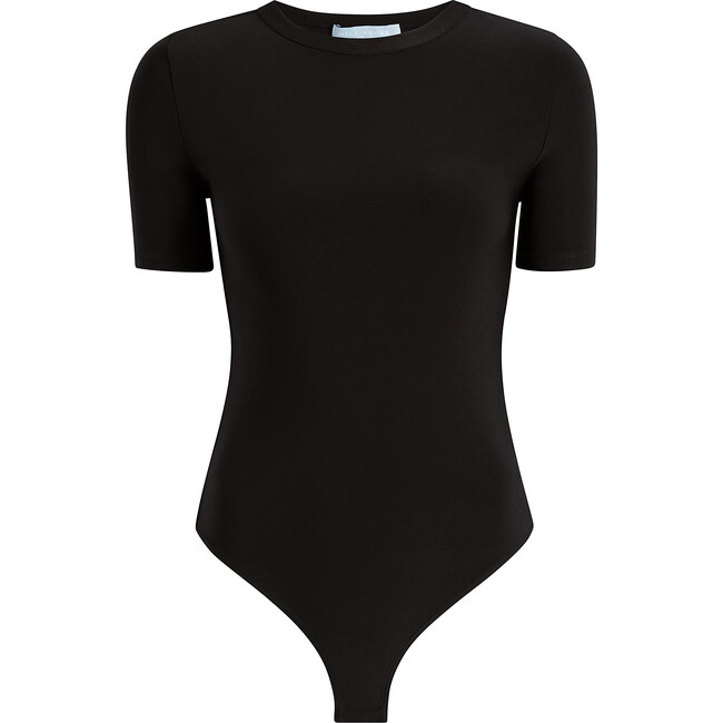 The Women's Jersey Claudia Bodysuit, Black - Bodysuits - 1