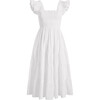 The Women's Eyelet Ellie Nap Dress, White Eyelet - Dresses - 1 - thumbnail