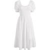 The Women's Eyelet Louisa Nap Dress, White - Dresses - 1 - thumbnail