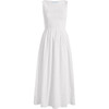 The Women's Eyelet Cosima Nap Dress, White Eyelet - Dresses - 1 - thumbnail