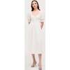The Women's Eyelet Ophelia Dress, White Eyelet - Dresses - 2 - thumbnail