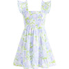 The Women's Elizabeth Nap Dress, Blue Hydrangea Cotton - Dresses - 1 - thumbnail