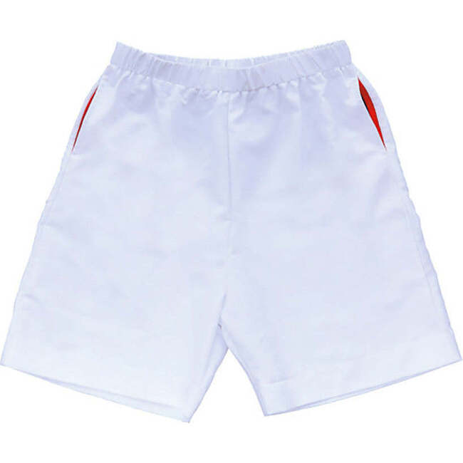 Boys Dri Fit Performance, Sport Shorts White - Shorts - 1