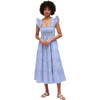 The Women's Ellie Nap Dress, Blueberry Stripe - Dresses - 1 - thumbnail
