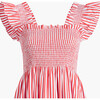 The Women's Ellie Nap Dress, Cherry Stripe - Dresses - 3 - thumbnail