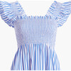 The Women's Ellie Nap Dress, Blueberry Stripe - Dresses - 3